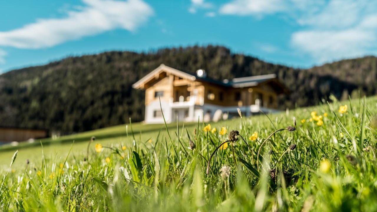 Bio Bauernhof Oberhinterberg Appartement Annaberg im Lammertal Esterno foto