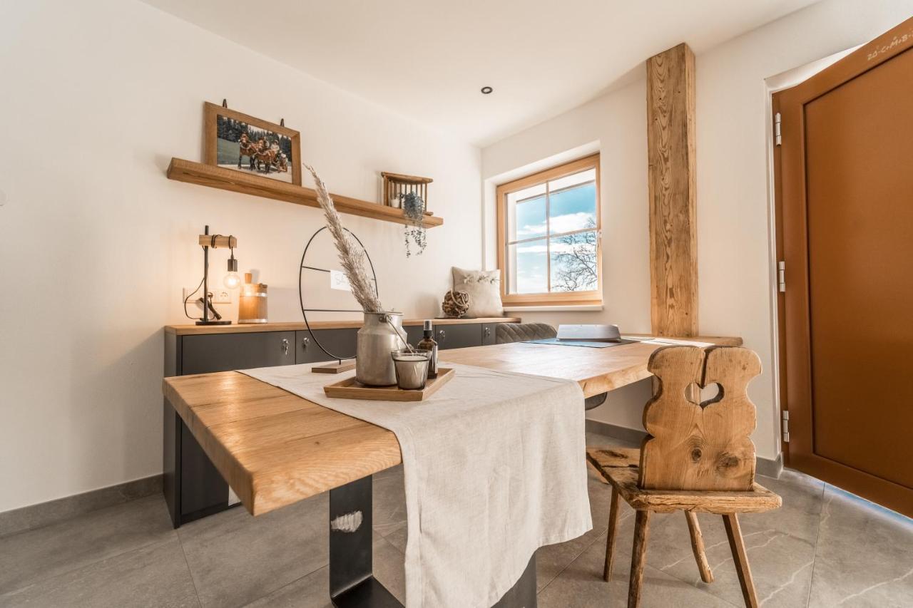 Bio Bauernhof Oberhinterberg Appartement Annaberg im Lammertal Esterno foto